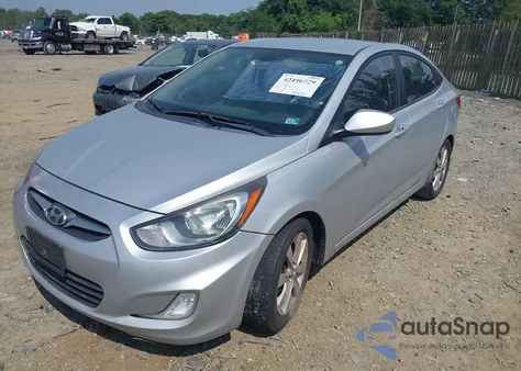 2012 Hyundai Accent Gls from USA, damaged, VIN KMHCU4AE8CU064458